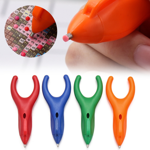 Branches Shape Point Drill Pens 5D Diamond Painting Pen Cross Stitch DIY Crafts 