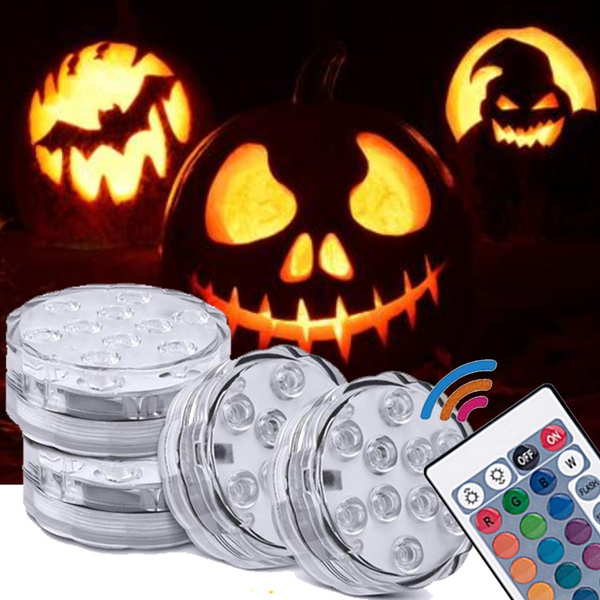 Underwater Submersible LED Lights for Halloween Decor Waterproof