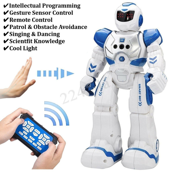 New RC Remote Control Robot Gesture Smart Toys Sensor Singing Dancing