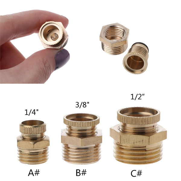 Air Compressor Tank Port Fittings NPT 1/4" 3/8" 1/2‘’ Solid Brass Male