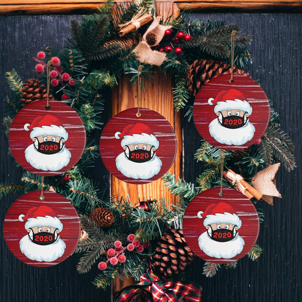 30 20 15 10 5 3 2 1pc 2020 Christmas Ornament Cartoon Santa Wearing Face Mask Decorate Tree Home Decor Xmas Wooden Haning Wish - Home Goods Christmas Decorations 2020 30 20 15 10 5 3 2 1pc 2020 Christmas Ornament Cartoon Santa Wearing Face Mask Decorate Tree Home Decor Xmas Wooden Haning Wish - Home Goods Christmas Decorations 2020