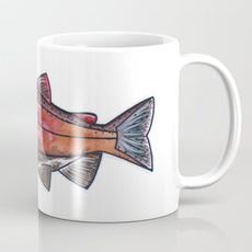 fishmug, Coffee, Cup, sockeye