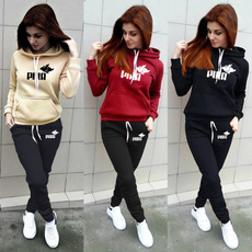 tracksuit for women, Fashion, Long sleeved, Printed Hoodies