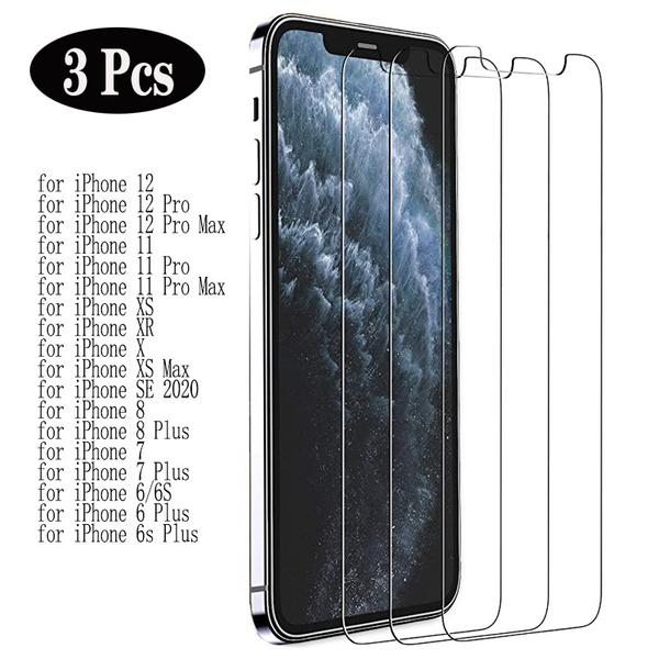 Screen Protector For iPhone 12 Pro Max,3PCS 9H Hardness Anti ...