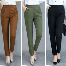 harem, elastic waist, elasticitypant, Casual pants