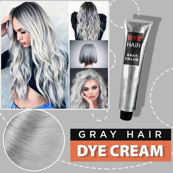Buy Smoky Gray Punk Style Light Silver Grey Grandma Gray Hair Dye Color Unisex Color Hair Buy Smoky Gray Punk Style Light Silver Grey Grandma Gray Hair Dye Color Unisex Color Hair