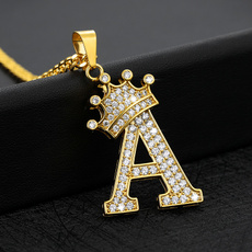 goldplated, DIAMOND, bling bling, 18kgoldnecklace