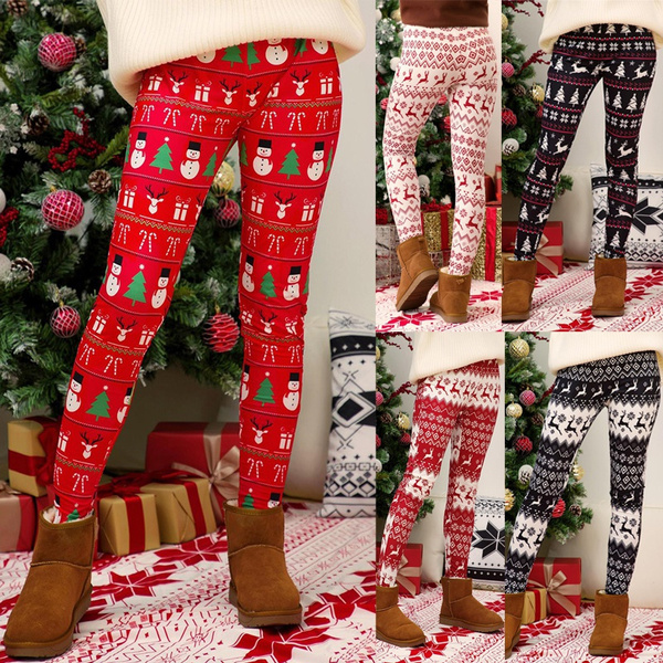 Women's Fashion Christmas Snowman Tree 