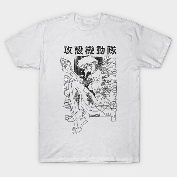 ghost in the shell t shirt