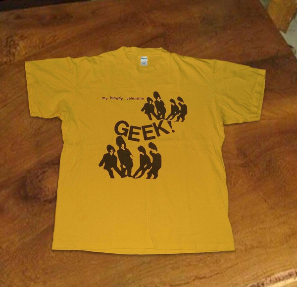 Vintage T-Shirt 80s My Bloody Valentine Geek