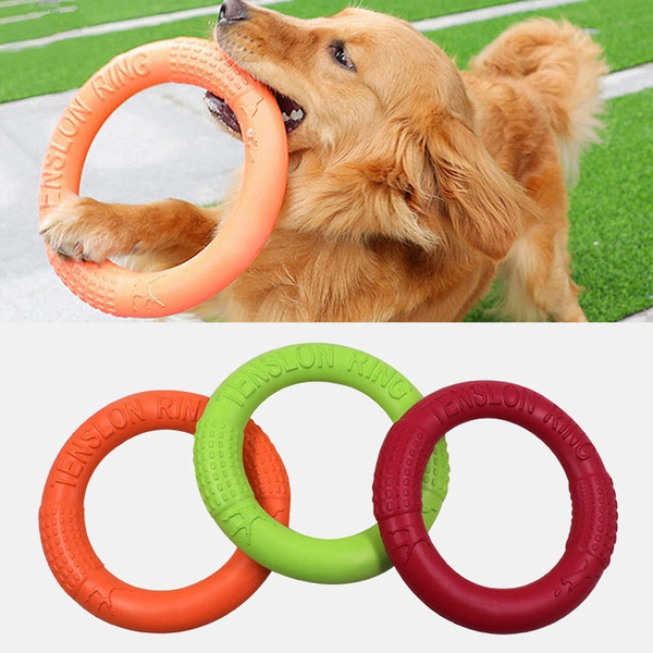 Dog Ring Toy, Flying Ring Outdoor Puller Dog Ring Toys