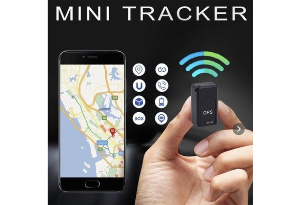 GF-07/GT07 Mini GPS Real Time Car Locator Tracker Magnetic GSM/GPRS Tracking  Device Spy Gps Locator System for Car Motorcycle Truck Kids Teens Old  2Types (GT07 does not have GPS function)