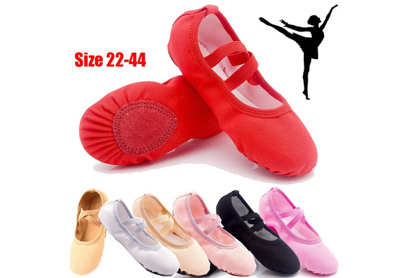 Girls Kids Pointe Shoes Dance Slippers Ballerina Practice Shoes for Ballet
