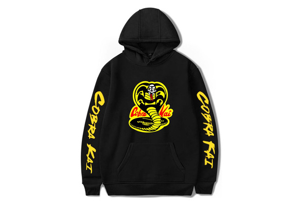 Cobra Kai Men's Hoodie Sweatshirts Sweater Jacket Coat Hooded Pullover Unisex