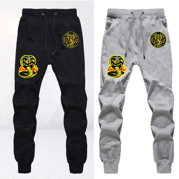 New Cobra Kai Pants Men Fashion Printing Joggers Streetwear