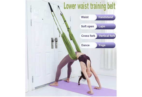 Adjustable Aerial Yoga Strap Door Flexibility Stretching Leg