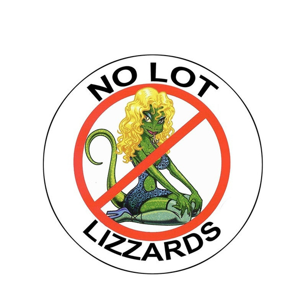 13cm x 13cm No Lot Lizards Sticker Sexy Decal Semi Truck Drivers USA ...