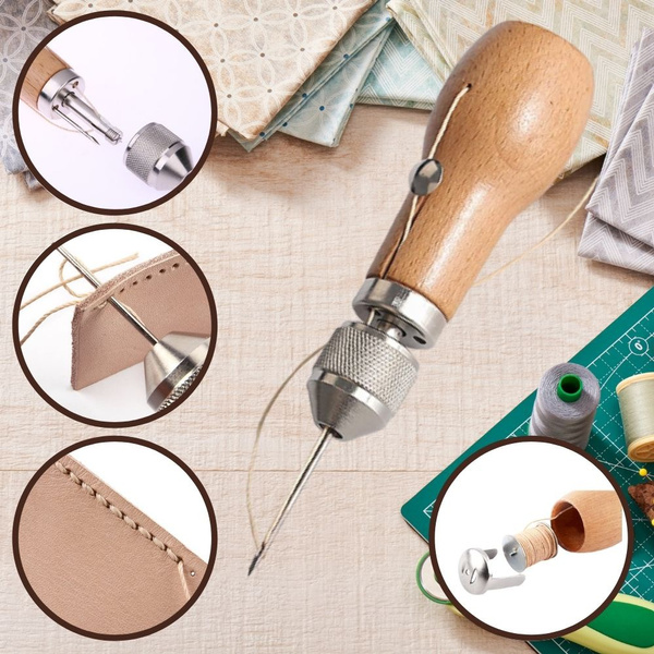  Leather Sewing Machine Handheld Shoe Repair Heavy Duty