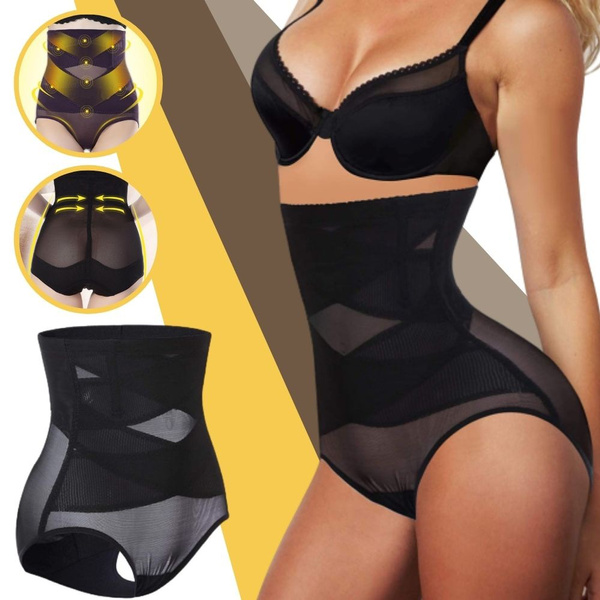 Tummy Control Shapewear, Body Shaper Waist Trainer Lifter Underwear Panties  for Women Normal & Plus Size, Firm Abs Belly Enhancer Slimmer Lifting Booty  for Dress, Womens Contour Compression Outfit Girdle Bodyshapers High-waisted