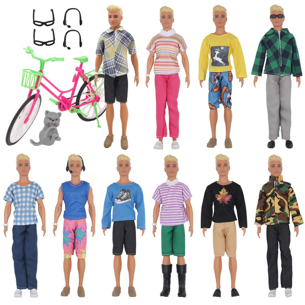 EuTengHao 26 Pcs Doll Clothes and Accessories for Ken Dolls Includes 20 Differen 