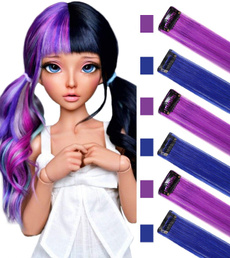 autolisted, Blues, Hairpieces, Colorful