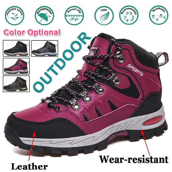 anti slip hiking shoes