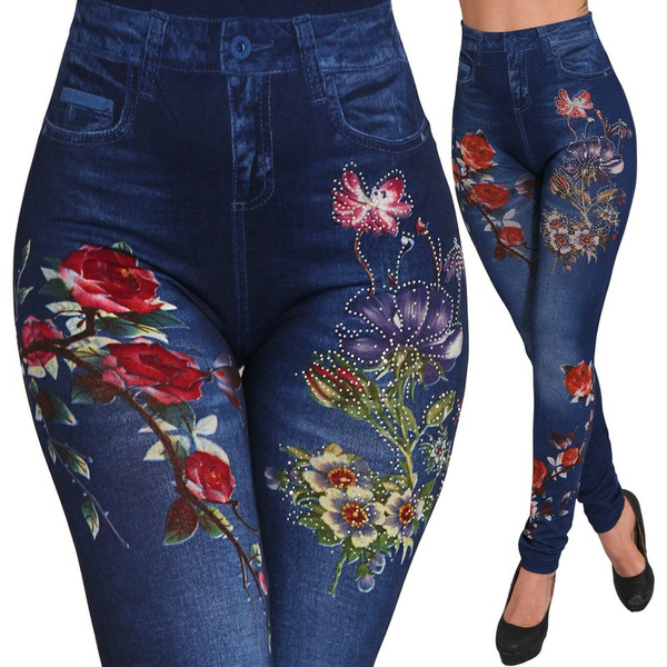 Denim Leggings 