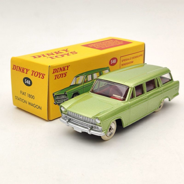 Voiture Miniature FIAT 1800 Station Wagon - Modèle Dinky De Agostini - Neuf En Boîte