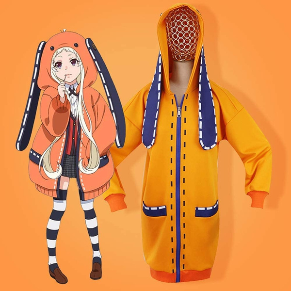 Anime with 2024 orange hoodie