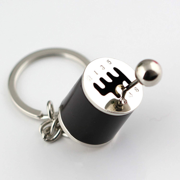 Gear Shift Shifter Keychain Keyring 