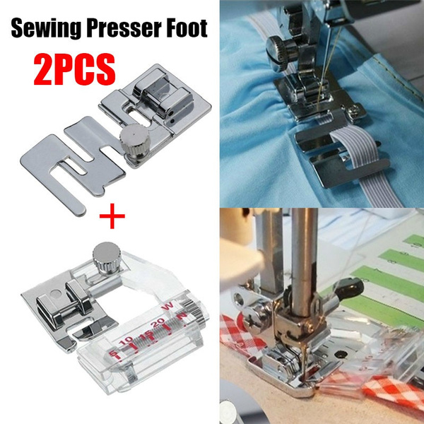 Bias Binder Snap-on Presser Foot Adjustable