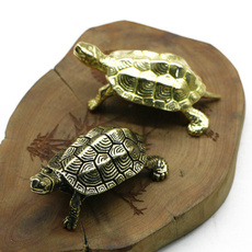 Turtle, Brass, Décor, Pour la maison