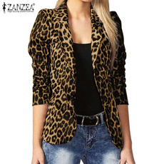 fullsleevecoat, Blazer, Sleeve, leopard print