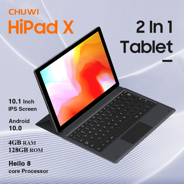 CHUWI HiPad X 2 In 1 Tablet 10.1 Inch Android 10.0 Tablet PC Helio