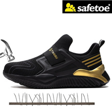 safetyshoe, steeltoedshoe, gold, nonslipshoe