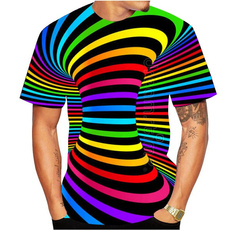 rainbow, Shorts, hypnotictshirt, vertigotshirt