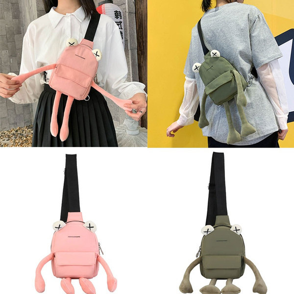 Personality Girl Small Bag Cute Frog Bag Casual Shoulder Messenger