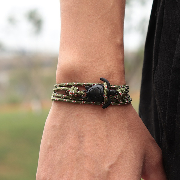 turtle rope bracelet