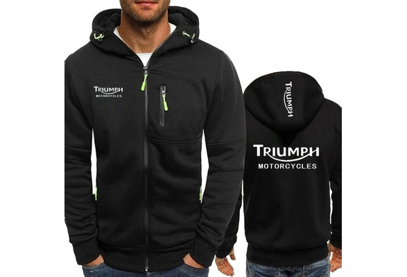 Triumph zip 2024 up hoodie