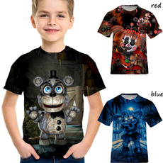 Printed T Shirts, Graphic T-Shirt, giftsforchildren, short sleeves