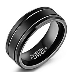 Steel, 8MM, Stainless Steel, wedding ring