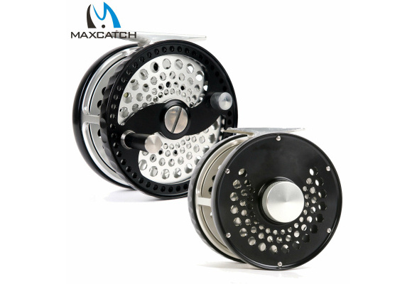 Maxcatch 3/4/5/6/7/8/9/10WT Classic Fly Fishing Reel Clicker Disc