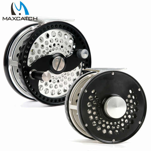 Maxcatch 3/4/5/6/7/8/9/10WT Classic Fly Fishing Reel Clicker Disc