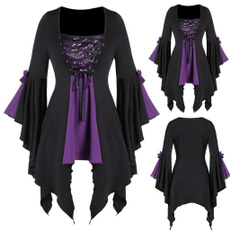 blouse, Goth, Plus Size, Cosplay
