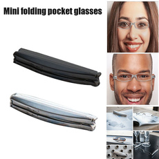 Pocket, glasseswithheadphone, portablereadingglasse, Mini