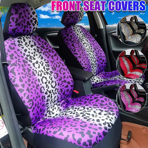 Auto Suv Trucks Car Seat Protector Pink, Pink Cheetah Print Car Seat Covers