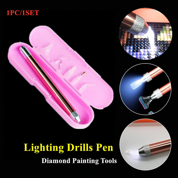 5D Diamond Painting Tool Lighting Point Drill Pen Sewing DIY Accessories Tools 