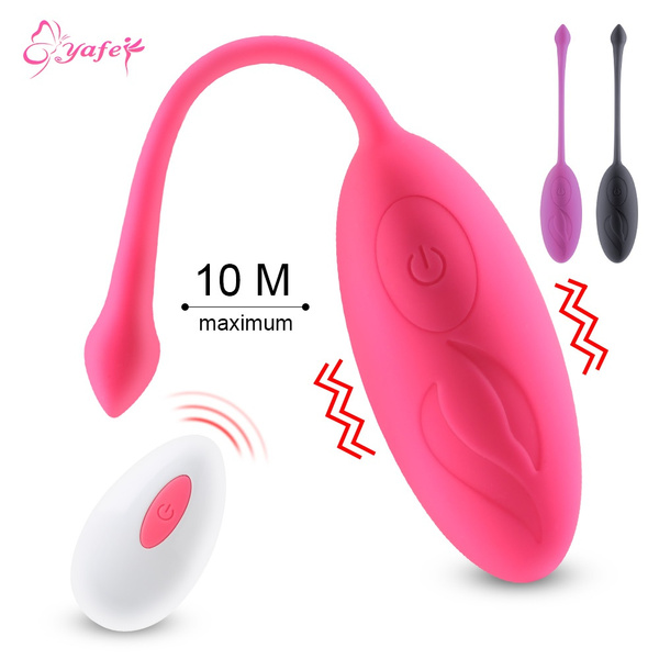 Wireless Remote Control Vibrating Jumping Egg Va Gina Ball Usb Wearable Vibrators Clit Oris 