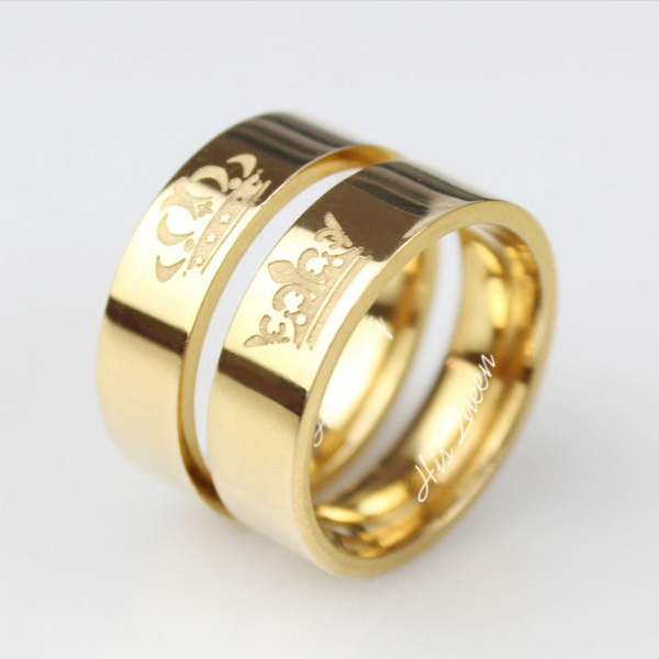The King & Queen, Prince & Princess Rings👑 | Rings for men, Cool rings for  men, Mens ring designs