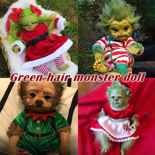 reborn grinch baby doll